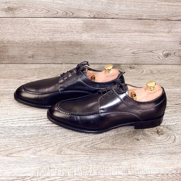 *NIB* $475 Nordstrom ZELLI Italia 9 M Verona Italian Derby Black * add $15 Trees main image 6